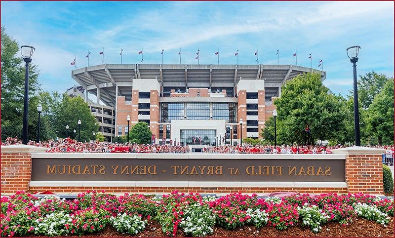 Saban Field at Bryant Denny Stadium